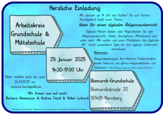 Einladung zum AK am 29.01.2025